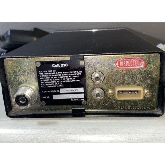 Vintage Colt 210 CB Radio   Untested - Picture 3 of 3
